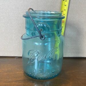 Ball Blue Glass Mason Jar